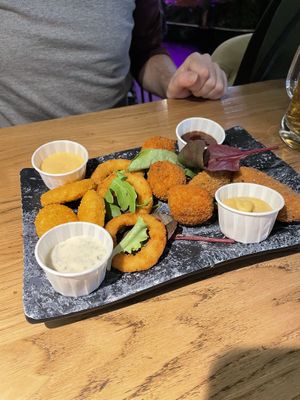 Small party mix  at Vegan Temple Bar in Amsterdam