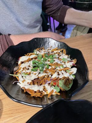 Kapsalon  at Vegan Temple Bar in Amsterdam