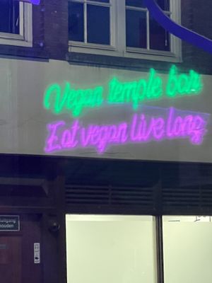   at Vegan Temple Bar in Amsterdam