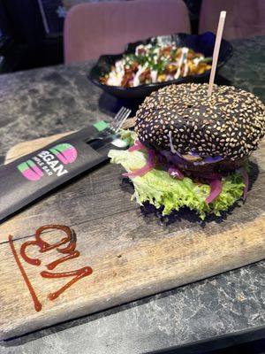   at Vegan Temple Bar in Amsterdam