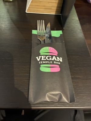   at Vegan Temple Bar in Amsterdam