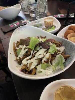 Kapsalon  at Vegan Temple Bar in Amsterdam