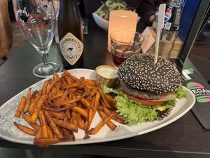   at Vegan Temple Bar in Amsterdam
