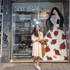 À porta do Estúdio 541 at Estúdio 541 in Porto