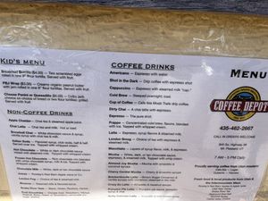   at The Coffee Depot in Mount Pleasant