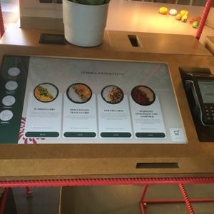 Kiosk where you order at Kaspar Schmauser in Nuremberg