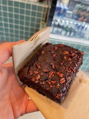 Great brownie  at Kaspar Schmauser in Nuremberg