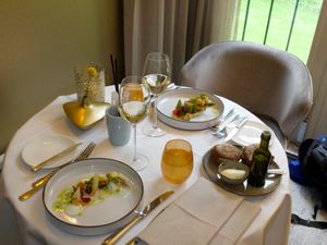 Appetizers at Landgoed De Wilmersberg in De Lutte