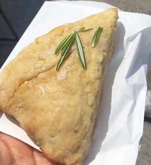Lemon Rosemary Scone at The Indignant Platypus in Louisville