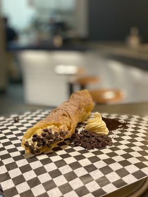 Tiramisu cannolis  at The Indignant Platypus in Louisville