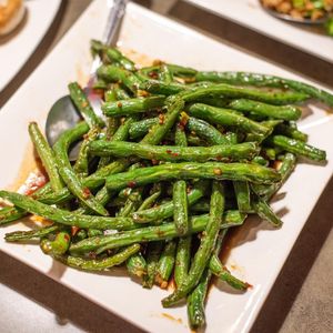 Dry Sauteed String Beans at Uptown China Restaurant in Seattle