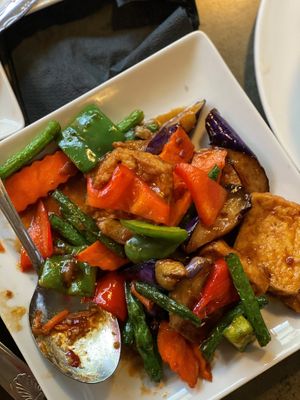 The freshest vegetables! at Uptown China Restaurant in Seattle