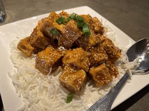 Sesame tofu  at Uptown China Restaurant in Seattle