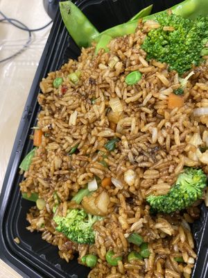 Vegetable fried rice  at Uptown China Restaurant in Seattle