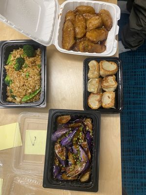 The spread   at Uptown China Restaurant in Seattle