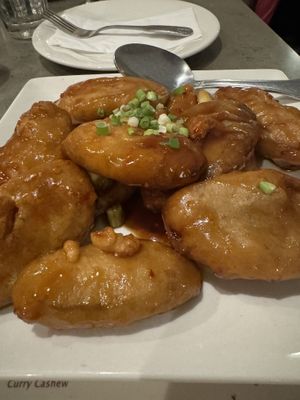 Crispy eggplant   at Uptown China Restaurant in Seattle