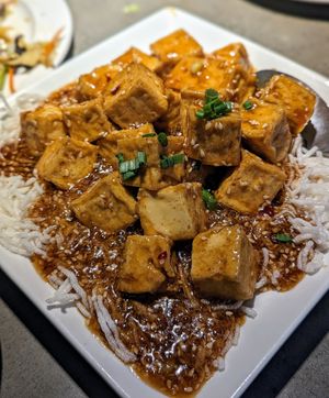 Sesame tofu at Uptown China Restaurant in Seattle