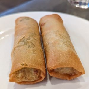 Vegetable spring roll at Uptown China Restaurant in Seattle