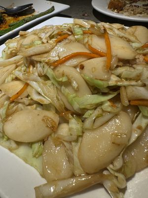Vegetable rice cake  at Uptown China Restaurant in Seattle