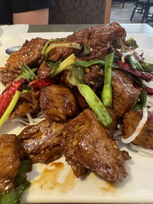 Mongolian mock duck —highly recommend   at Uptown China Restaurant in Seattle