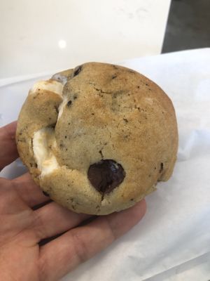 S’mores cookie!  at Whisk Matcha Cafe in Vancouver