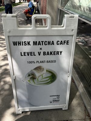   at Whisk Matcha Cafe in Vancouver