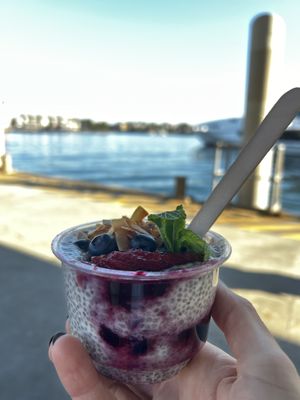 Chia pot  at Nook Clarence St in Sydney