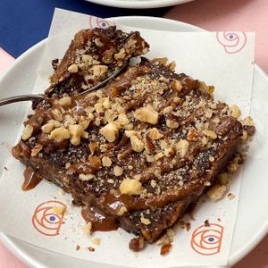 Banana bread at Charli's Crew in Paris