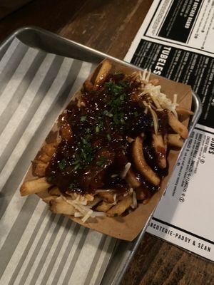 poutine  at The Vanguard in Milwaukee