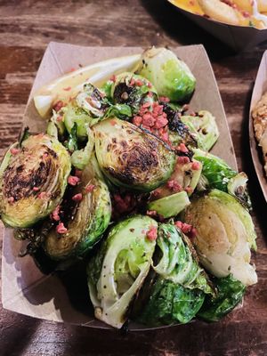 Brussels Sprouts & Facón  at The Vanguard in Milwaukee