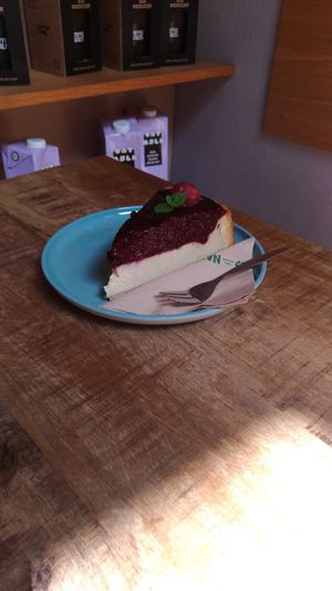 Yummy cake at Kaffeehaus in Luebeck