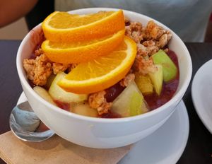 Açai Bowl at Kaffeehaus in Luebeck