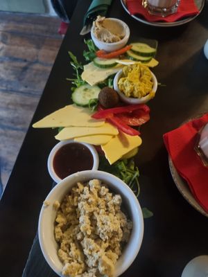 Breakfast at Kaffeehaus in Luebeck