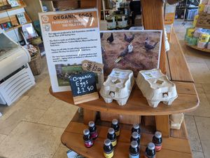 Farm shop eggs at The Fold in Worcester