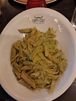 Pasta pesto. at Happy Italy in Zoetermeer