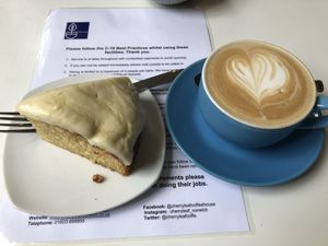 Great sponge at Cherry Leaf Coffee House in Norwich