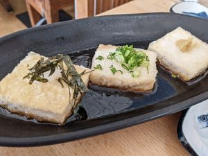 agedashi tofu at Harajuku Kitchen in Edinburgh