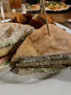 Avocado BLT at Laughing Seed Cafe in Asheville