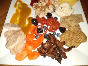  at Laughing Seed Cafe in Asheville