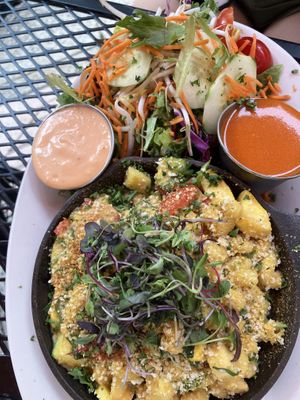 Mac  at Laughing Seed Cafe in Asheville