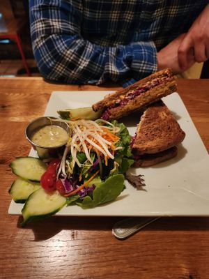  at Laughing Seed Cafe in Asheville