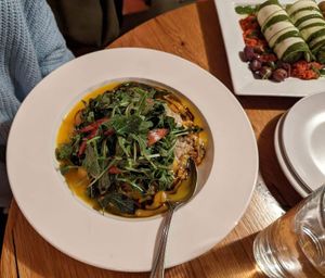 Butternut Squash Risotto at Laughing Seed Cafe in Asheville