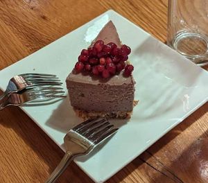 Cheesecake of the Day at Laughing Seed Cafe in Asheville