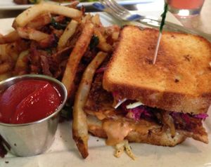 rueben  at Laughing Seed Cafe in Asheville