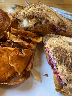 Reuben  at Laughing Seed Cafe in Asheville