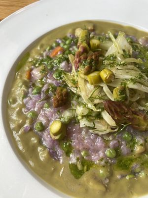 Risotto Verano  at Laughing Seed Cafe in Asheville