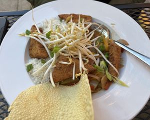 The Thai Curry.    at Laughing Seed Cafe in Asheville