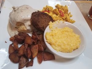 Blue Plate at Laughing Seed Cafe in Asheville