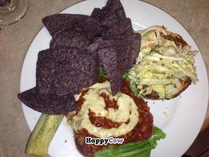 sloppy joe at Laughing Seed Cafe in Asheville