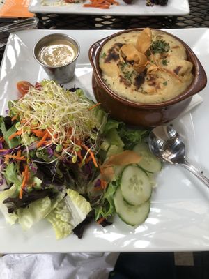 Shepherd’s pie at Laughing Seed Cafe in Asheville